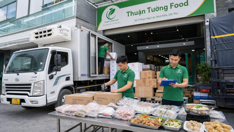 Thuận Tường Food: tổng kho thực phẩm đông lạnh tại Cần Thơ