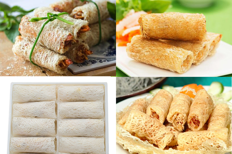 Chả giò rế tôm mực