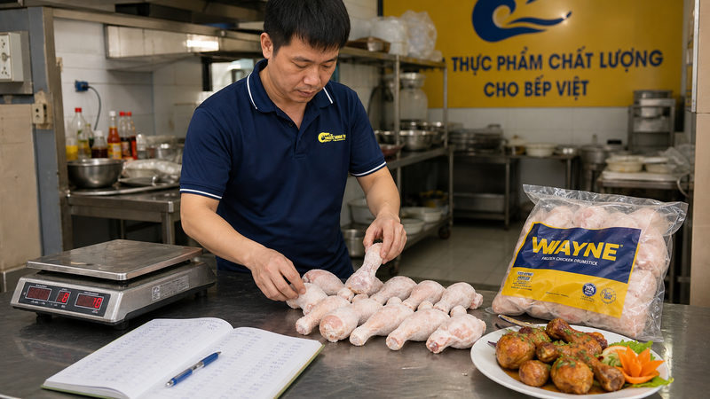 Điểm mạnh khi nhập đùi gà Wayne cho quán ăn