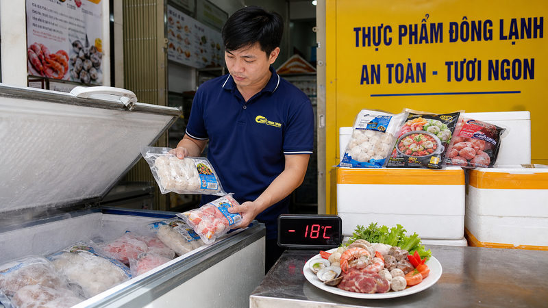 Vì sao bảo quản thực phẩm đông lạnh ở -18°C rất quan trọng?