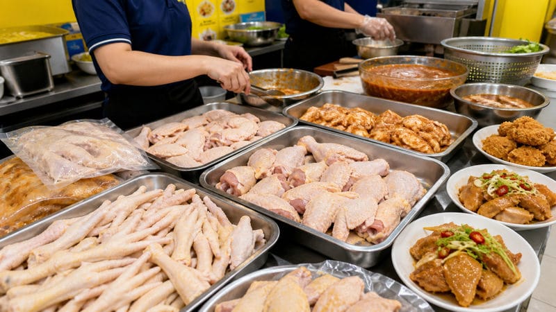 Các món thịt gà nhập khẩu ngon dễ làm cho quán