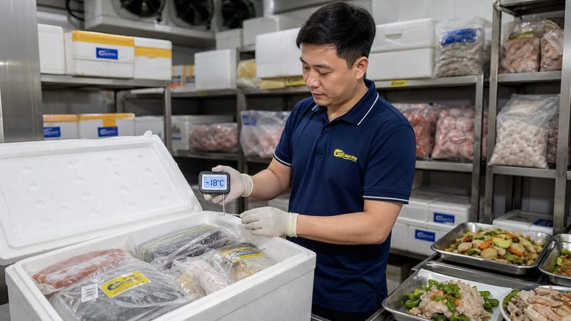 Tiêu chí chọn thực phẩm cho bếp ăn công nghiệp