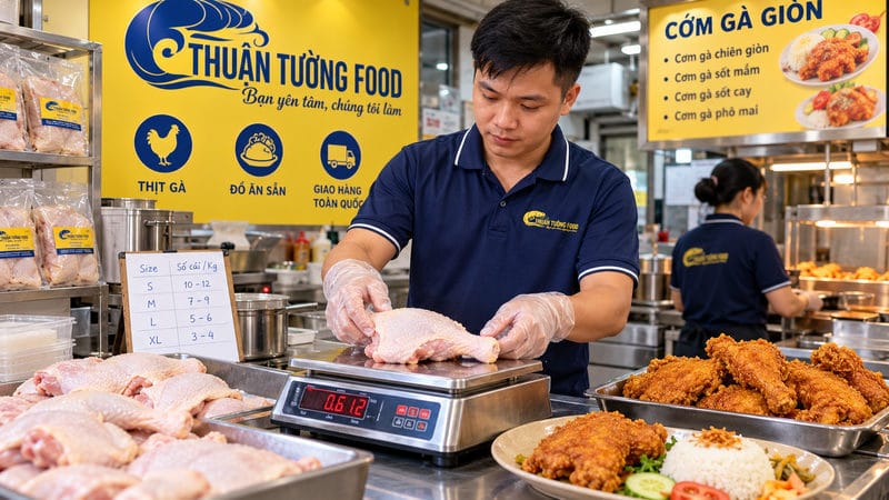 Cách chọn size, số cái/kg và dạng nguyên hay cắt